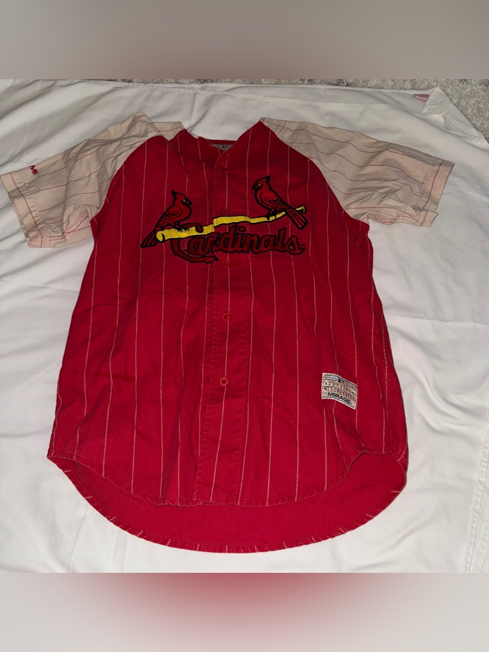 1990s St. Louis Cardinals McGwire #25 Mirage Jersey